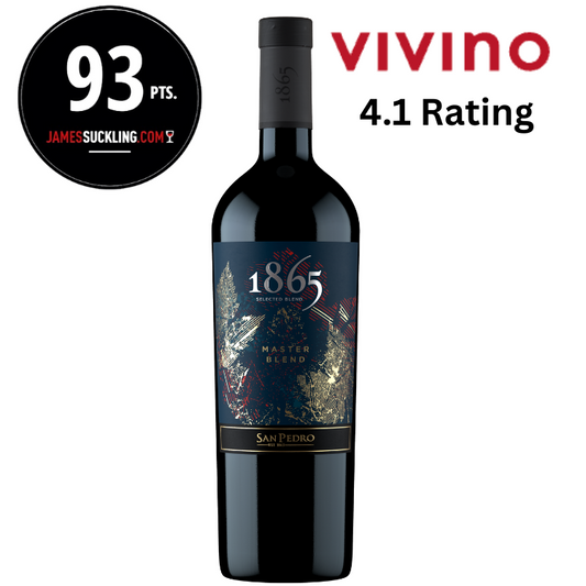 1865 Master Blend 2021 Red Wine with vivino rating