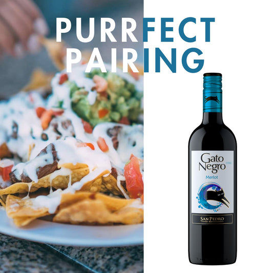 pairing recommendation for Gato Negro Red Wine Merlot
