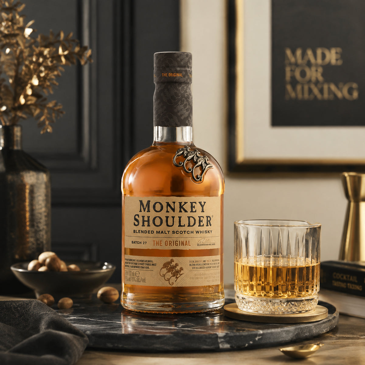 Monkey Shoulder Blended Malt Scotch Whisky