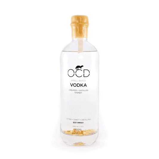 OCD Single Malt Gold Leaf Vodka