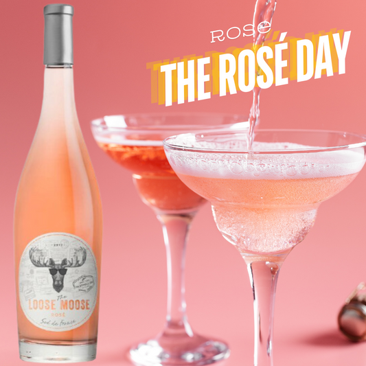 The Loose Moose Sud de France Rose pink visual concept