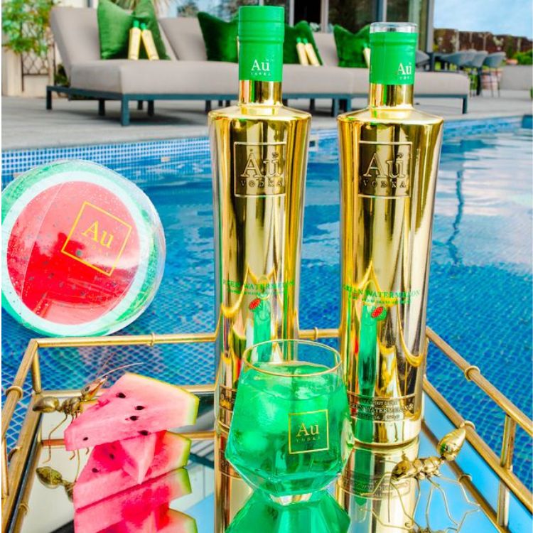 AU Vodka Green Watermelon