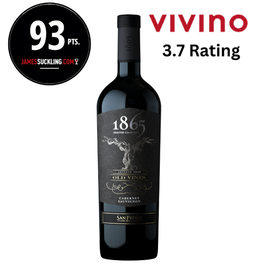 1865 Old Vines Cabernet Sauvignon 2020 with vivino rating