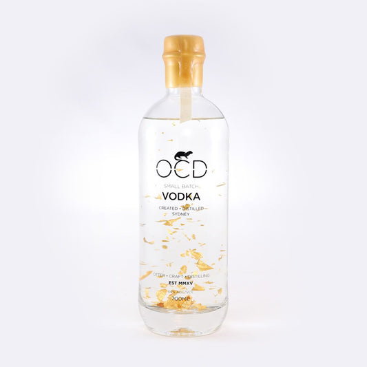OCD Single Malt Gold Leaf Vodka