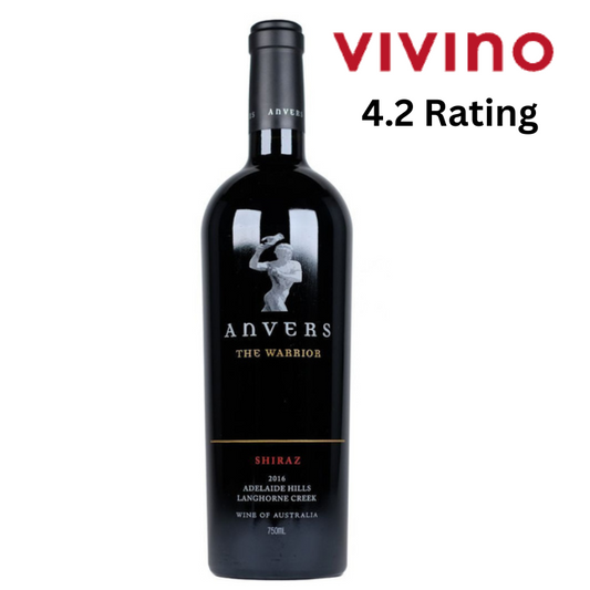 Anvers The Warrior Shiraz 2018 Red Wine with vivino rating