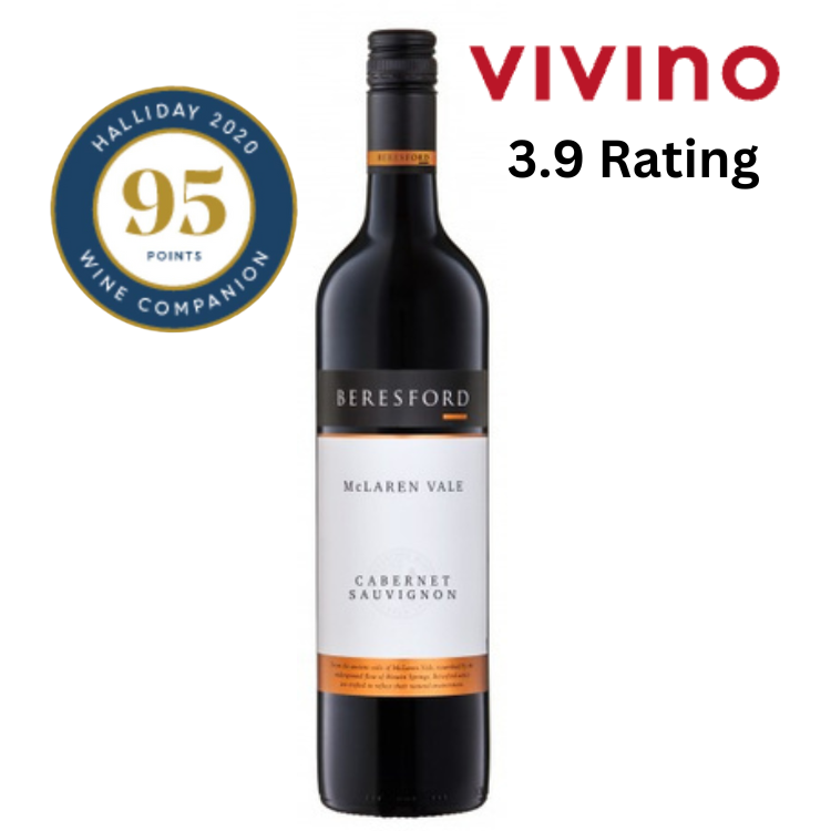 Beresford Classic Cabernet Sauvignon 2020 with vivino rating