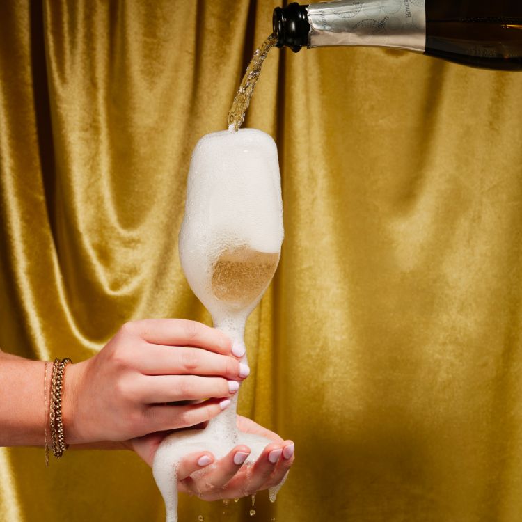 Bimbadgen Blanc De Blanc being pour to glass