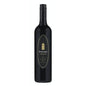 Wine bottle with Bimbadgen label on a white background