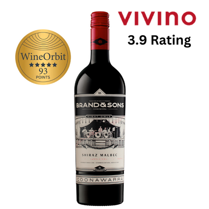 Brand & Sons Night Owls Shiraz 2019 with vivino rating