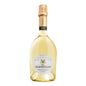 Bottle of Martinolles sparkling wine on a white background