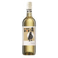 A bottle of Greedy Bird Australian Sauvignon Blanc wine with a label featuring an illustration of a bird.