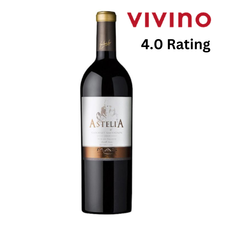 Jean Claude Mas Astélia Cabernet Sauvignon 2017 with vivino rating