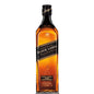 Johnnie Walker Black Label whiskey bottle on a white background