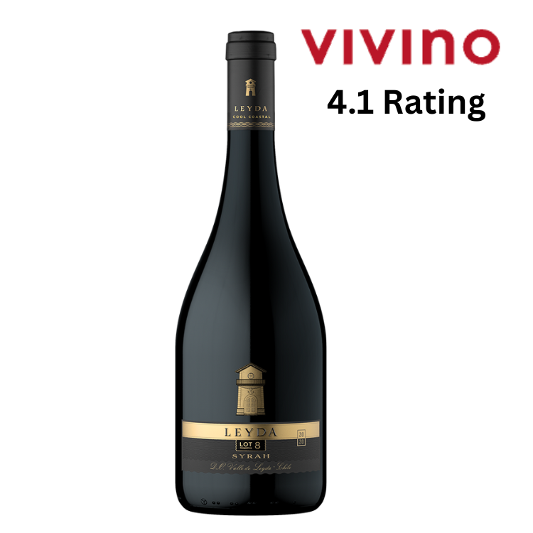 Leyda Lot 8 Syrah 2020 Red Wine with vivino rating