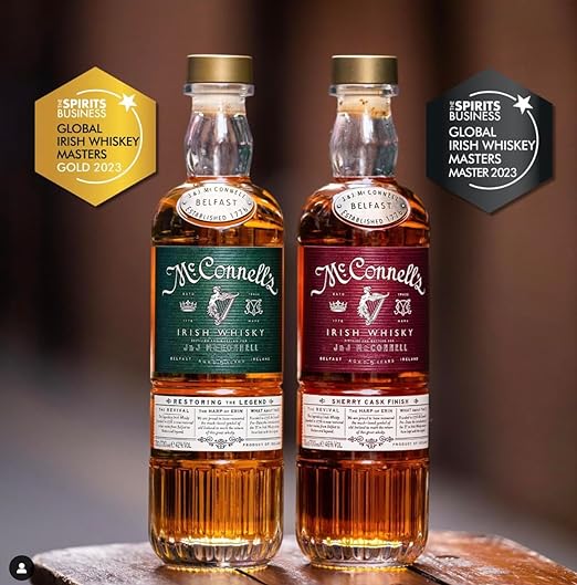 McConnell's Sherry Cask Finish Irish Whisky awards 2023