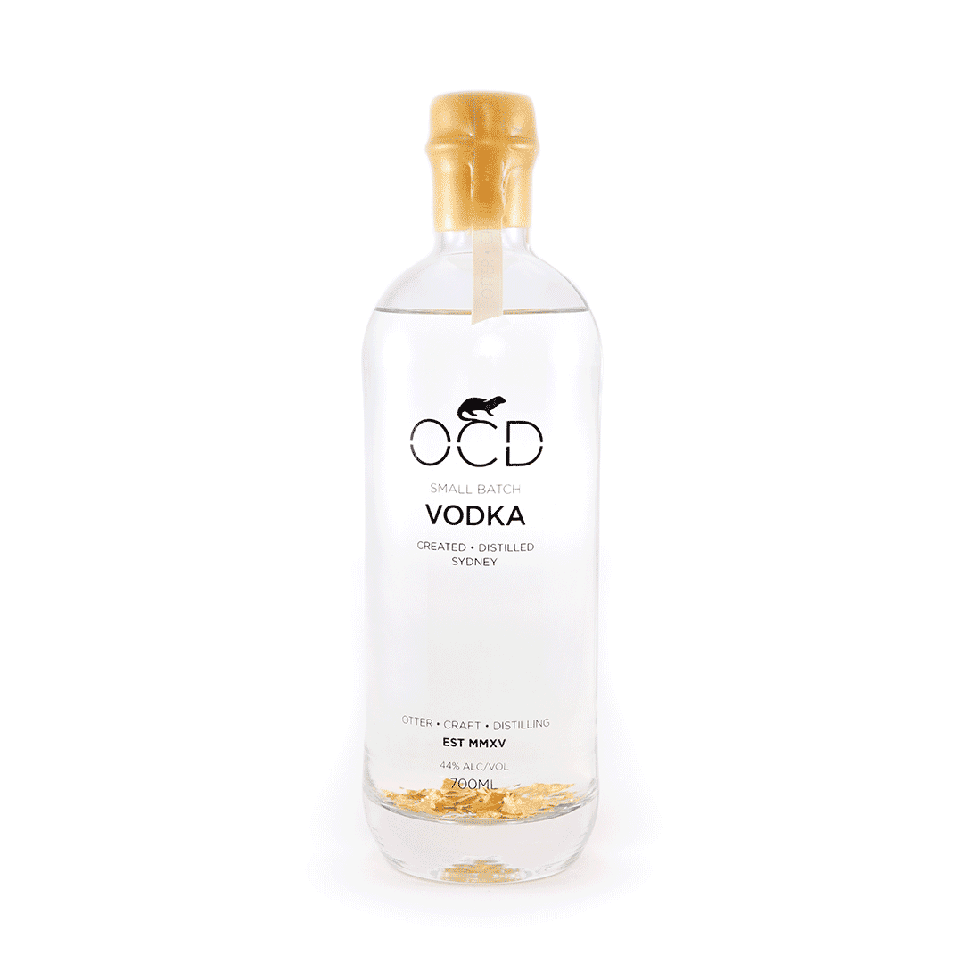 OCD Single Malt Gold Leaf Vodka