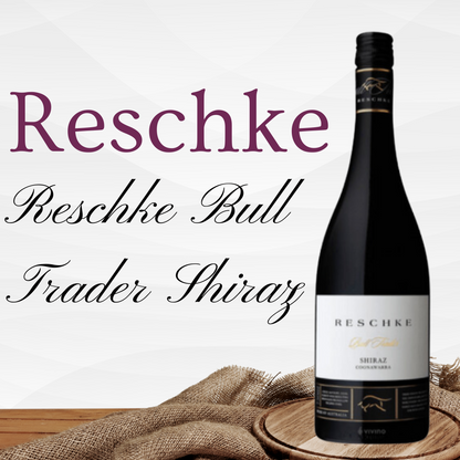 Reschke Bull Trader Shiraz 2021 with fancy visual
