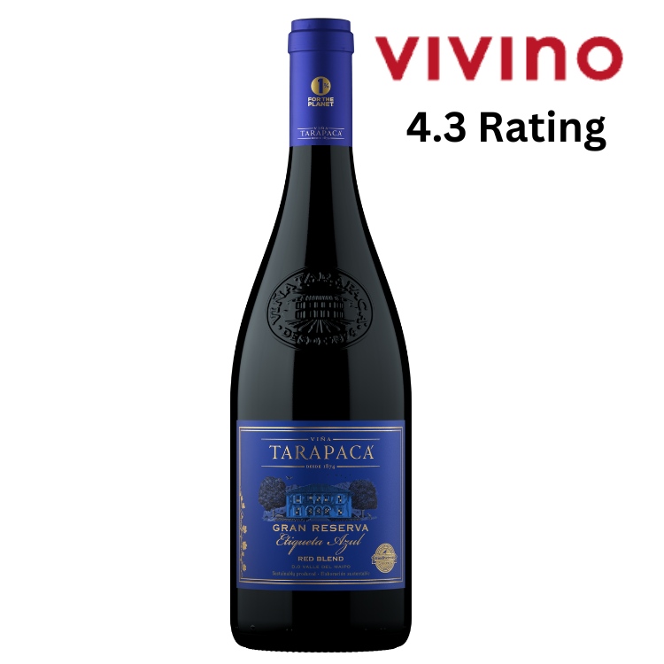 Tarapaca Gran Reserva Etiqueta Azul Red Blend 2020 with vivino rating