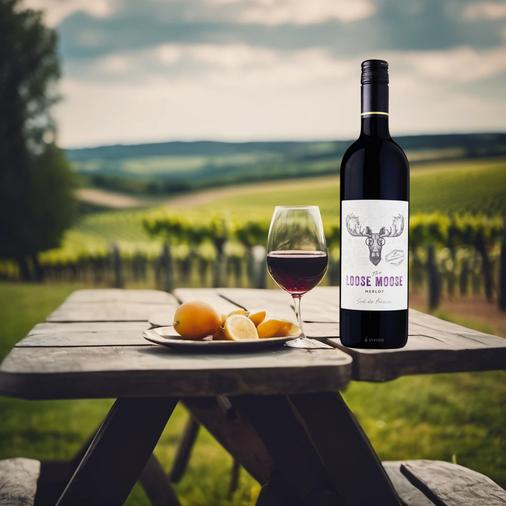  The Loose Moose Sud de France Merlot picnic visual