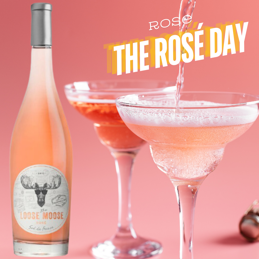 The Loose Moose Sud de France Rose pink visual concept